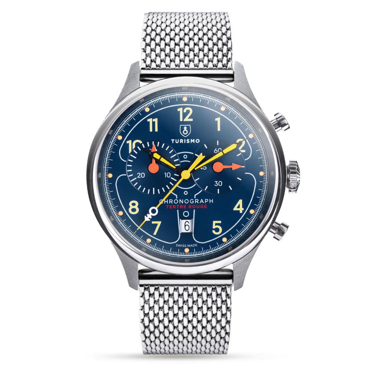 TERTRE ROUGE CHRONOGRAPH MILANESE – Turismo Watch Co™